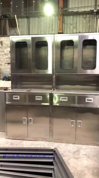 惠州多门格子柜医器械柜用定做1.0厚门体柜清洁工具卫生柜厂家